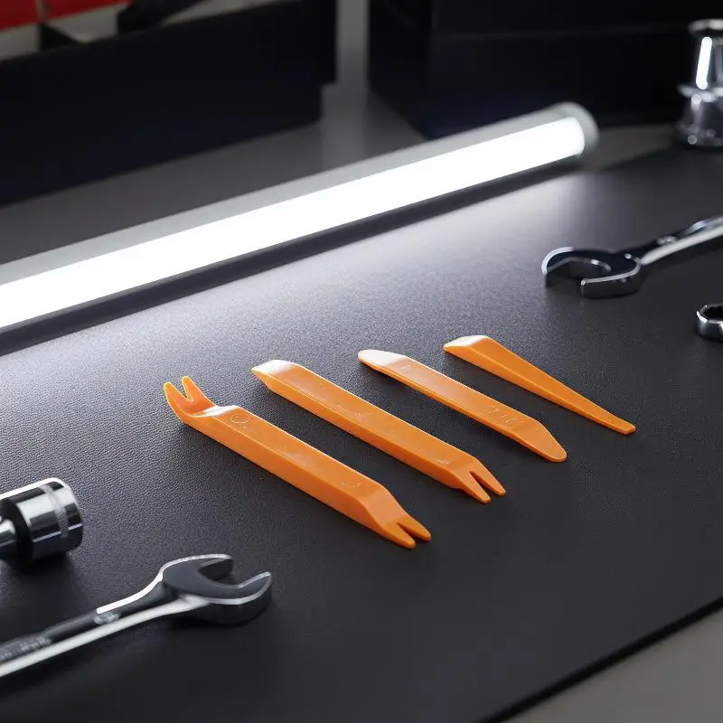 4Pcs/Set Portable Car Panel Removal Tool Kit Nail Puller Radio Audio Door Pry Repair Clip Trim Dash Removal Installer Hand Tool