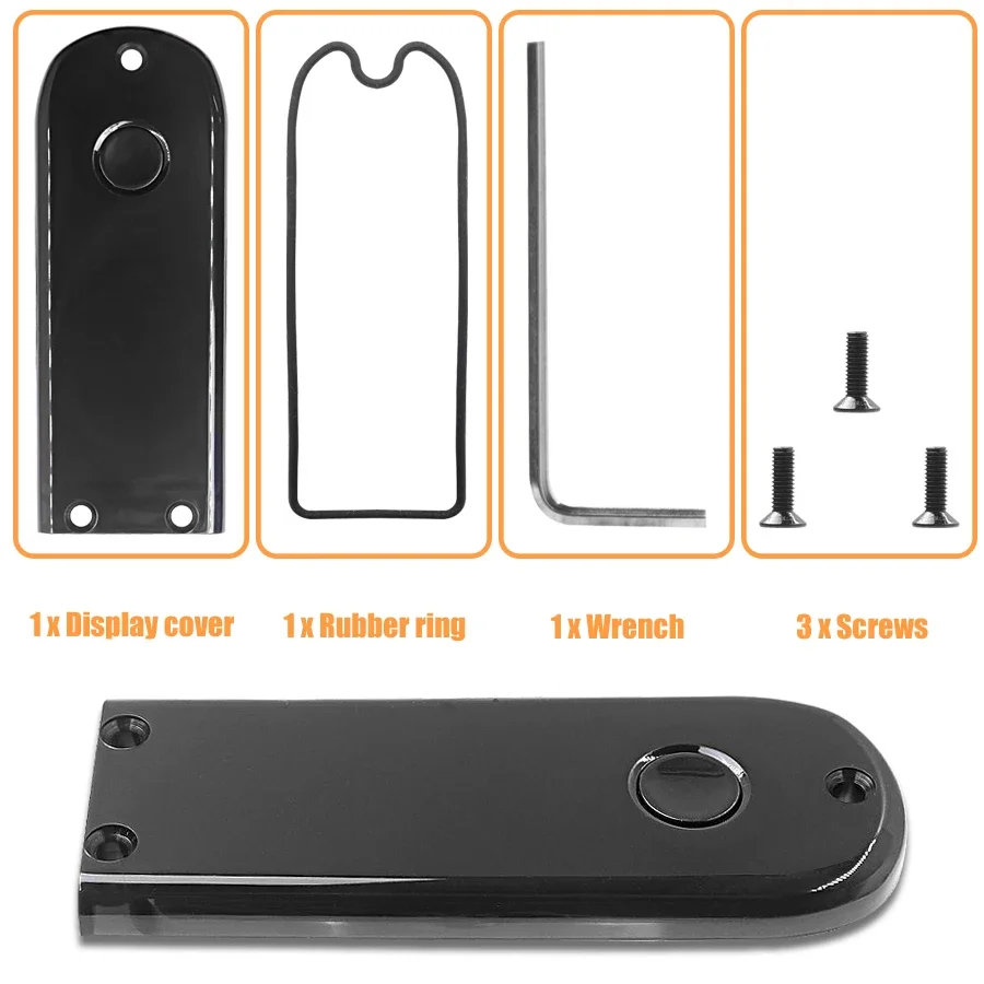 غطاء لوحة الدائرة الكهربائية لـ Ninebot MAX G30 لوحة القيادة للسكوتر الكهربائي مقاومة للماء شاشة عرض لوحة القيادة حماية من السيليكون