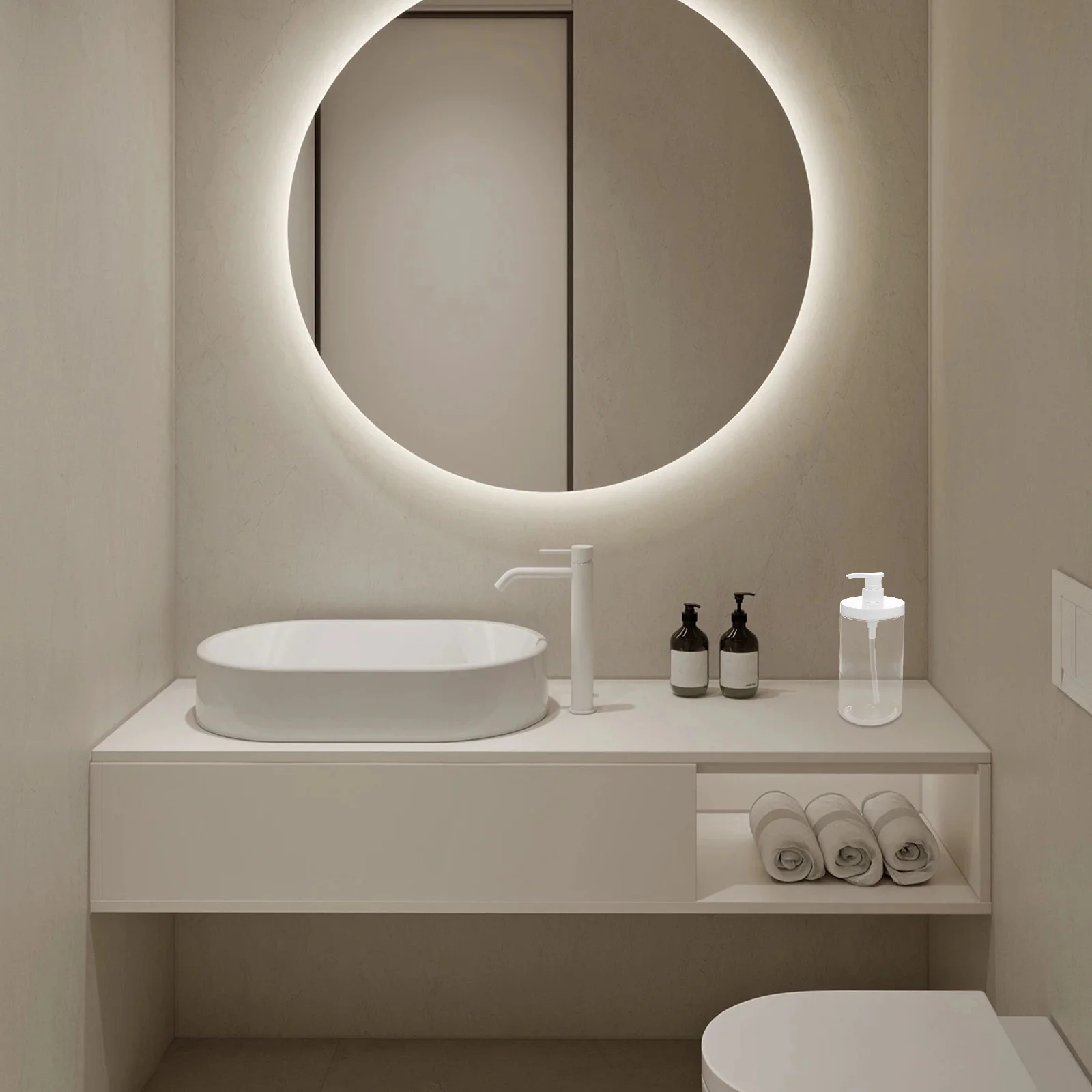 1000 مللي إعادة الملء زجاجة مضخة السفر مانعة للتسرب موزع للجسم غسل هلام الاستحمام غسول المحمولة أدوات الزينة الحاويات الصالة الرياضية التخييم #1