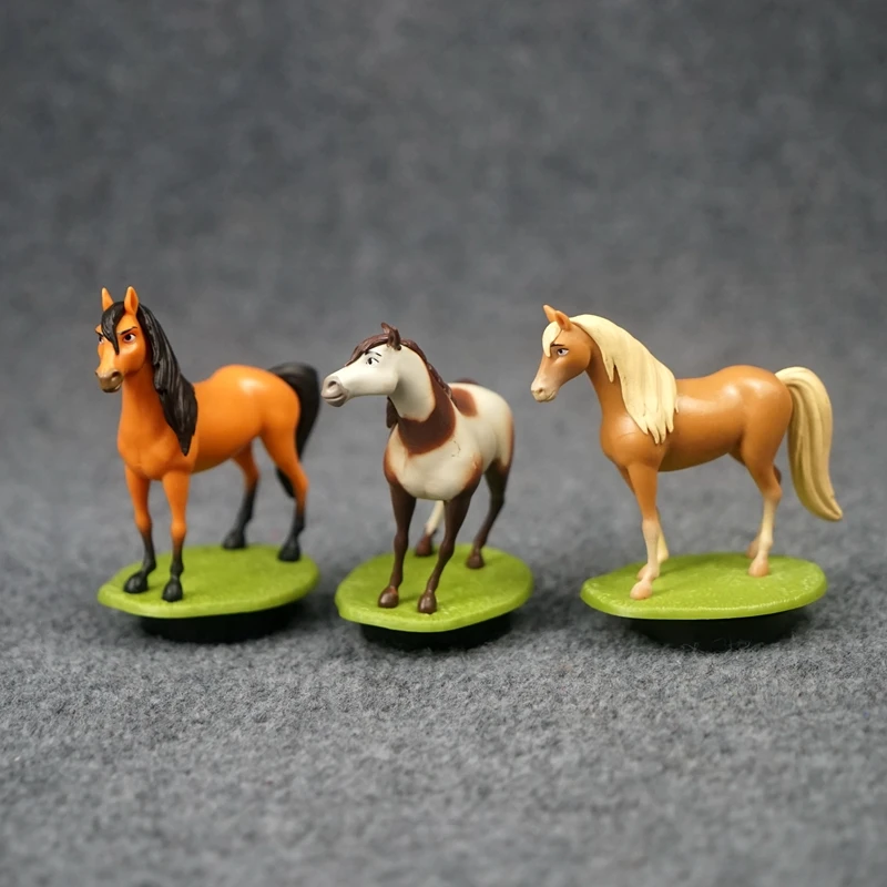 

8,5 см мини лошадь мультфильм кукла игрушки Аксессуары miaoen tale waiwai