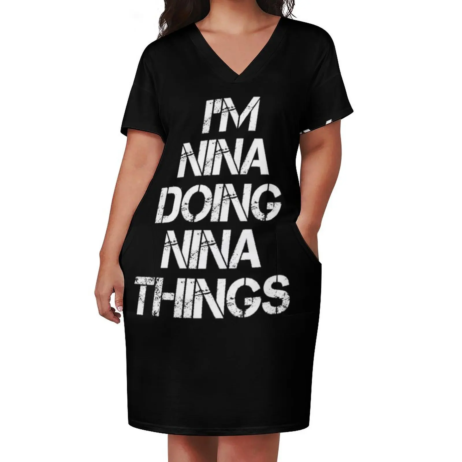 Nina Name T Shirt - I