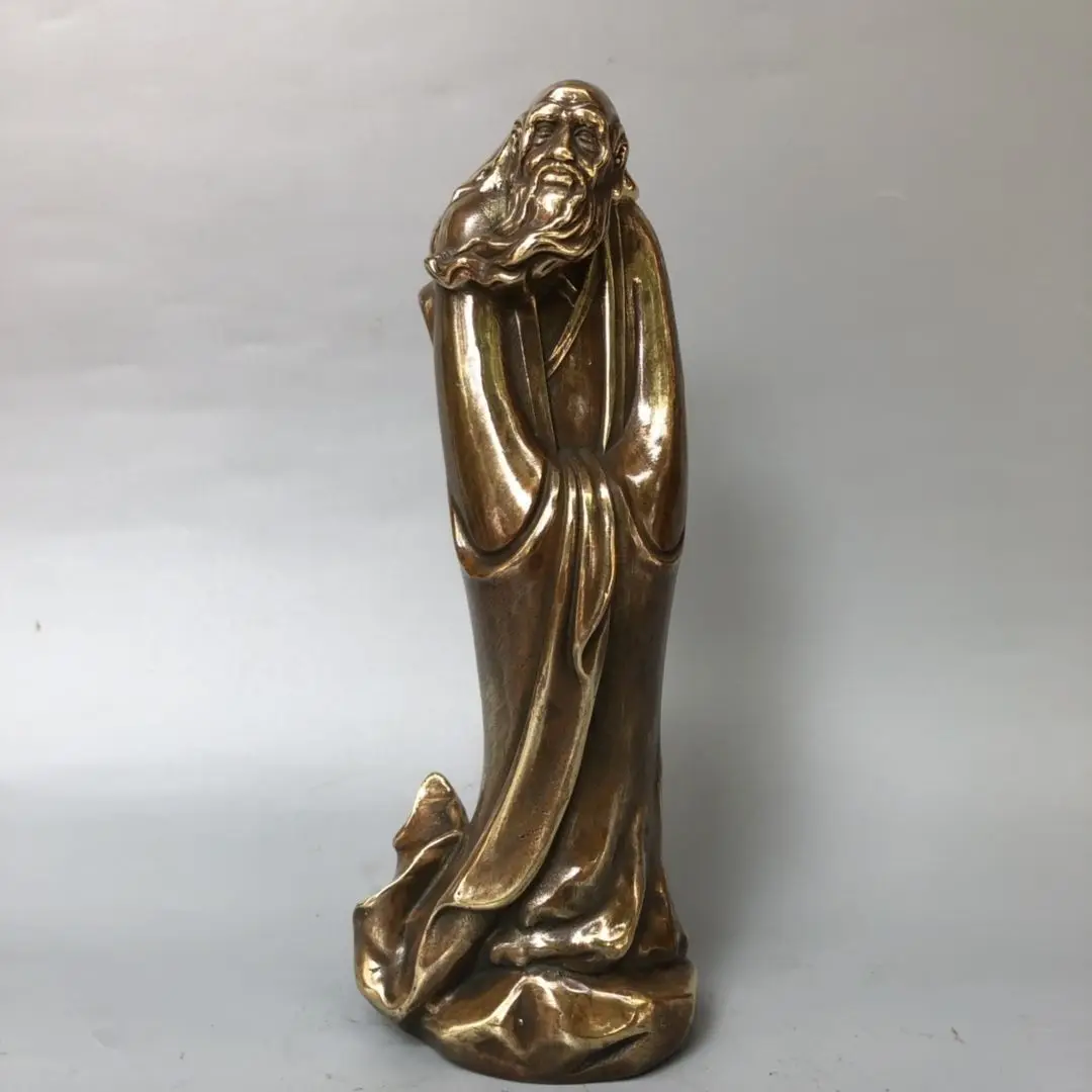 Chinese philosopher lao tzu Statue Sculpture Figurines Home Garden Decoration Statues For House ﻿