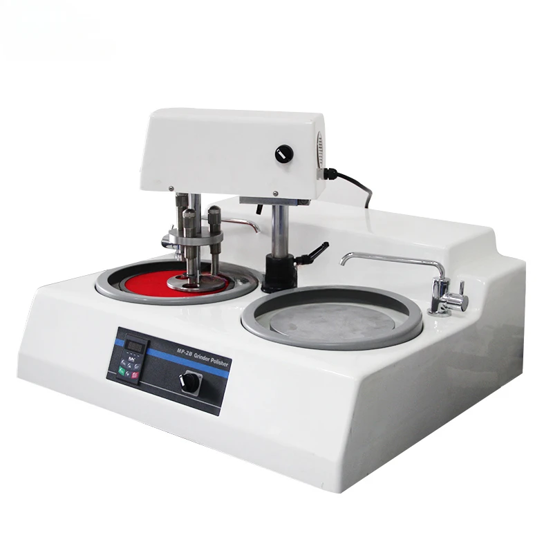 

MP-2B Dual Disc Metallographic Specimen Jewelry Fiberglass Grinding And Polishing Machine