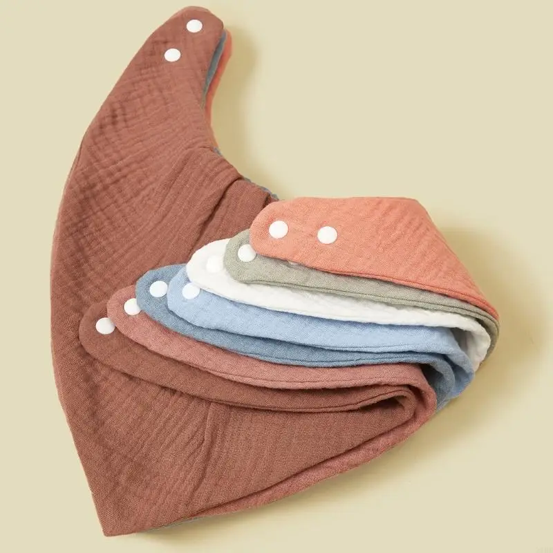 Bavaglino per allattamento in cotone a prova perdite Asciugamano per saliva per neonati da 0 a 2 anni