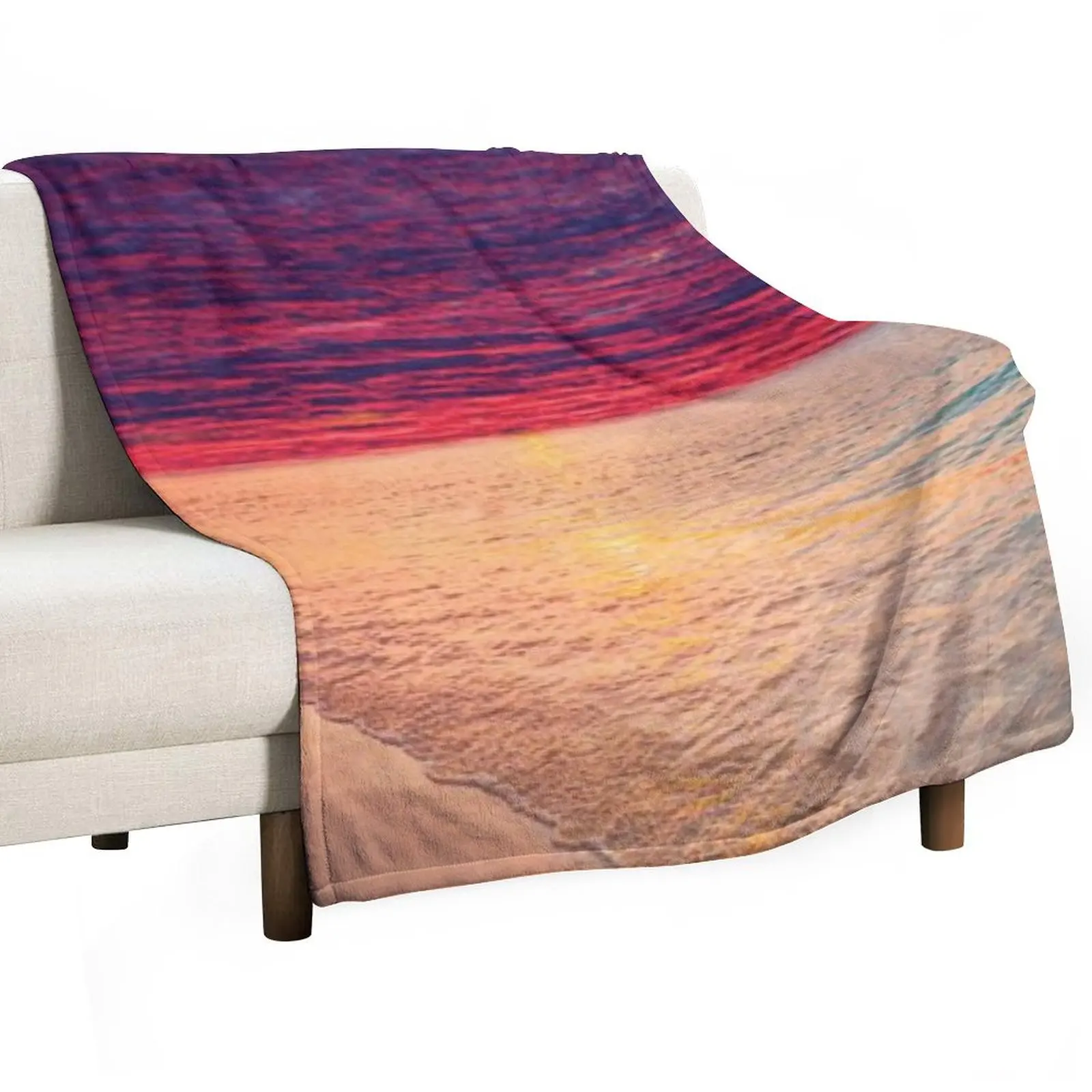 Sunset Throw Blanket Large warm winter Loose Bed Blankets