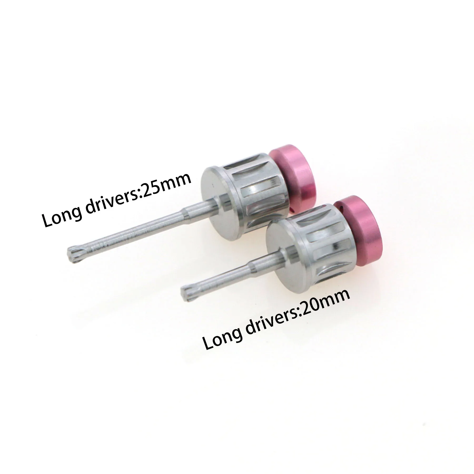 

2Pcs Dental Implant Drivers Compatible Straumann Hand Manual Screwdrivers Long and Short 132°C Autoclavable