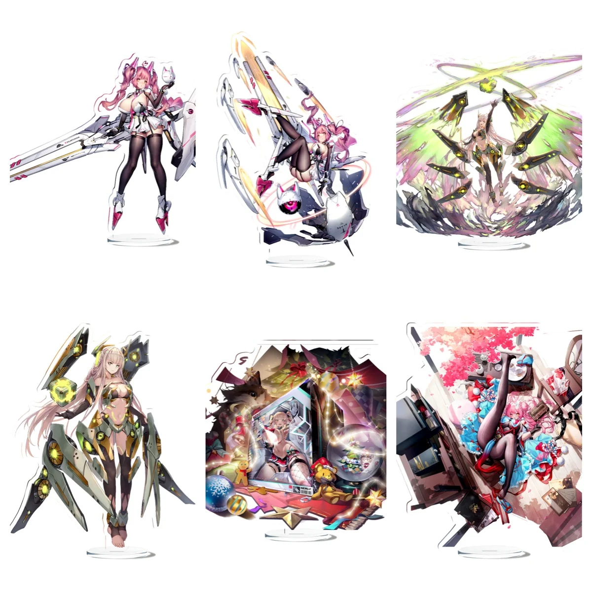 

15CM game cross core Acrylic Stand Model Cosplay Characters Ornament Accessories Goods Collection Christmas Gifts
