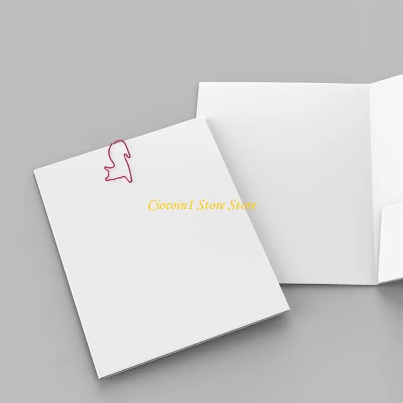 

A3PC Multifunctional Paper Clip 20-60mm Small Metal Clamp File Organiser Clip Book Page Marker Clips for Office School