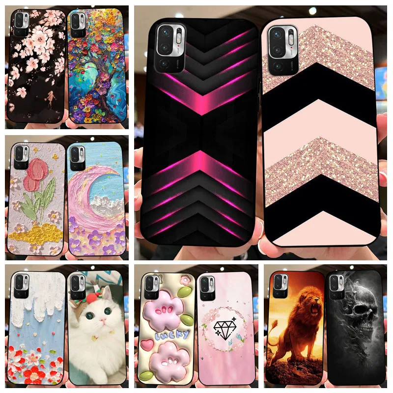 Pour Redmi Note 10 JE étui Funda souple Silicone antichoc étui de protection pour Xiaomi Redmi Note10 JE 10JE housse Coque Funda