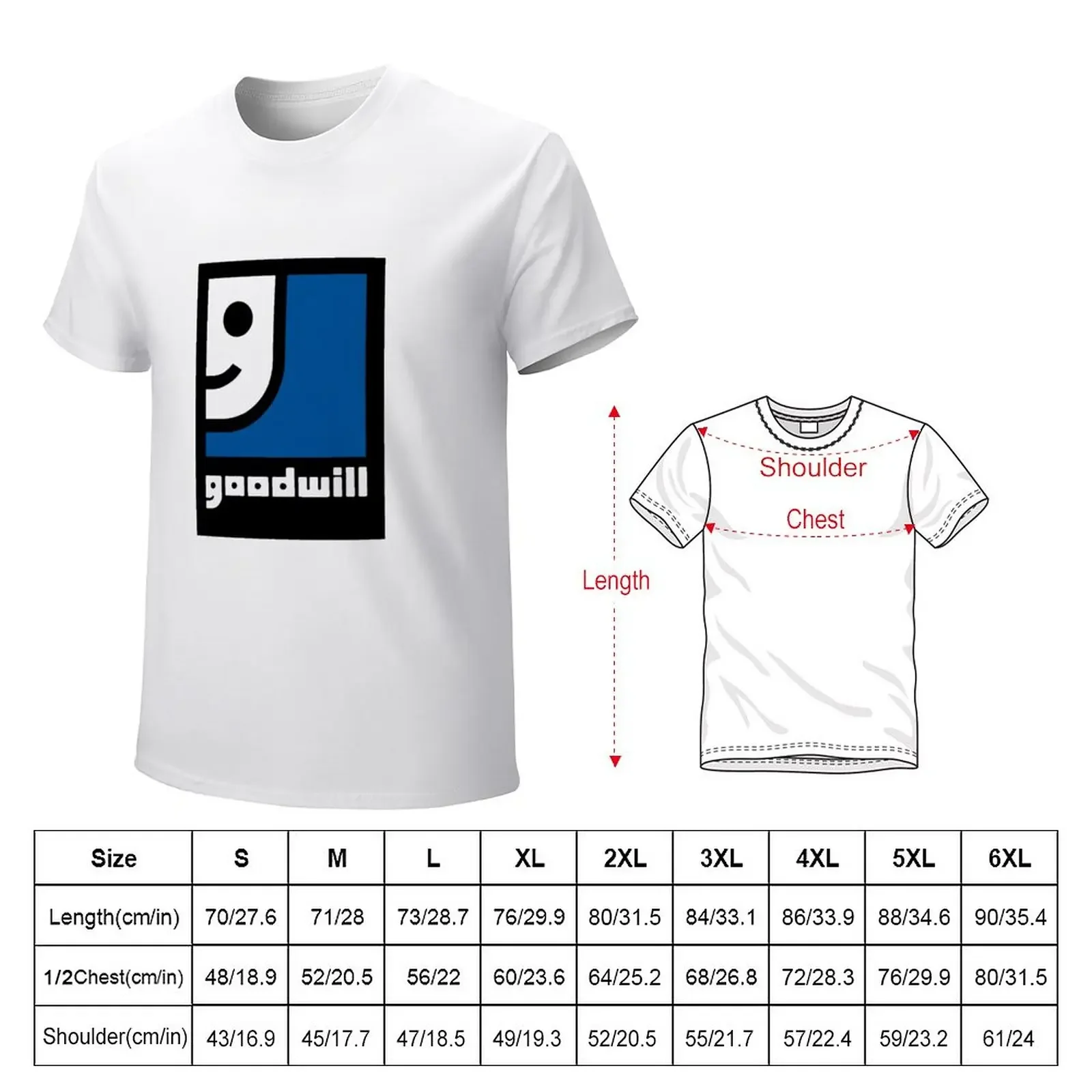 Goodwill Industries International T-Shirt customizeds quick drying summer top t shirts for men pack