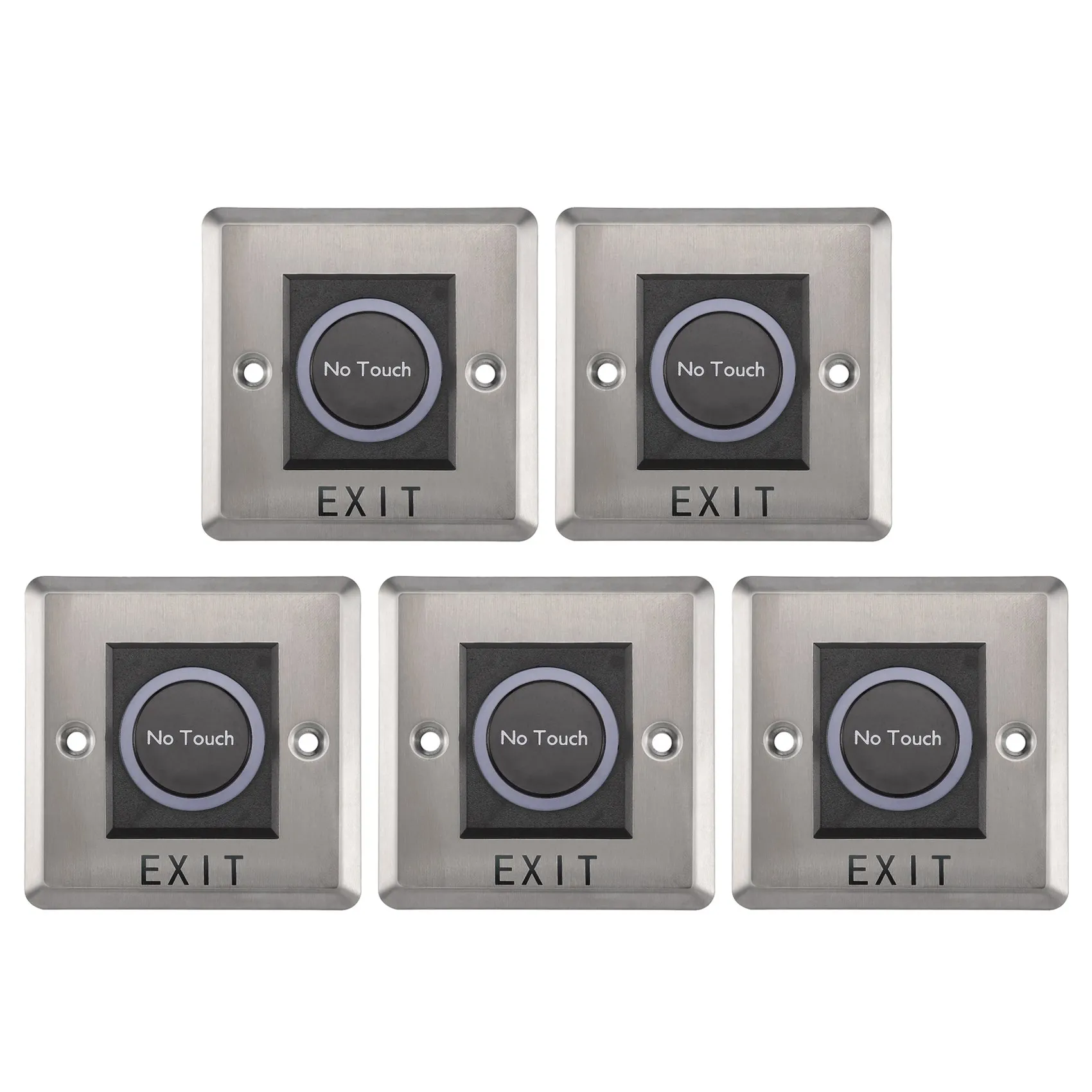 5X Infrared Sensor Switch No Contact Contactless Switches Door Release Exit Button With LED Indication-[A04I Tools]