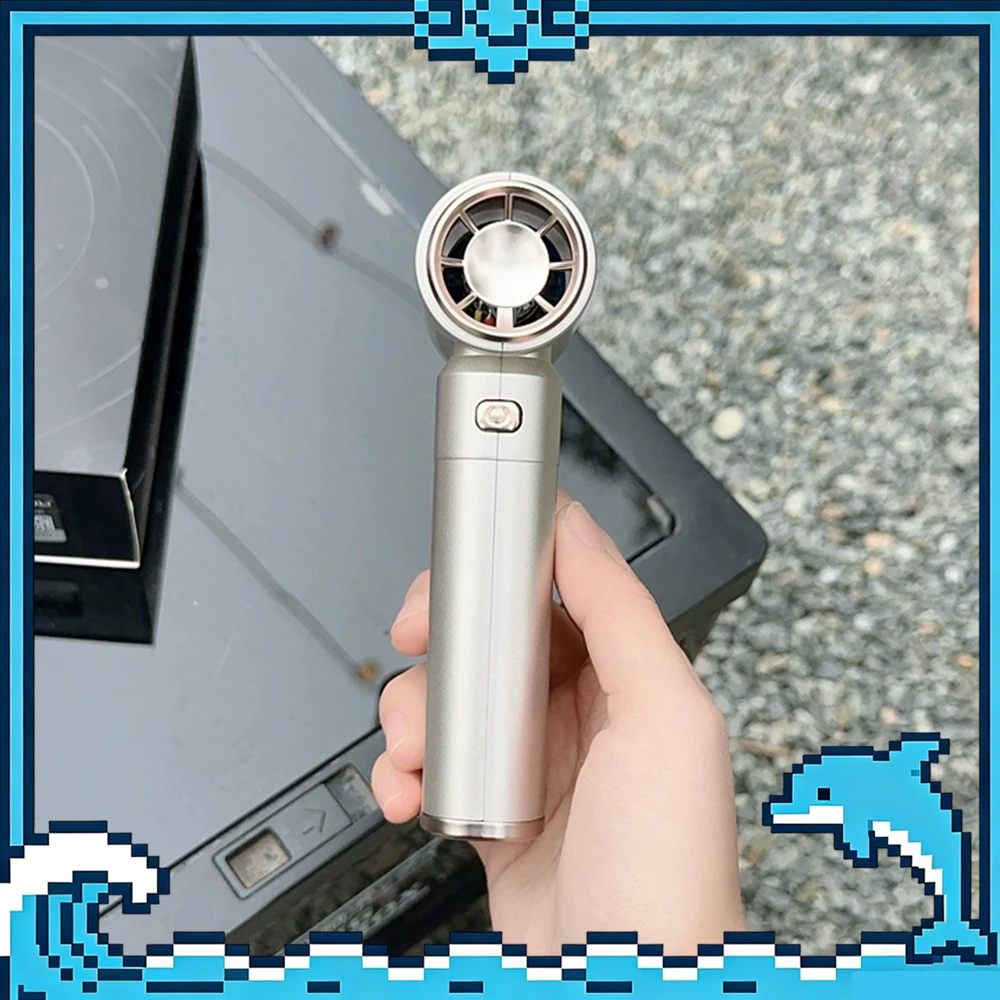XIAOLI ULTRA2 Handheld Small Fan A/C Super Ice conduction Handheld Fan 1 Hour Flash Charging Super long Battery Life For Gifts