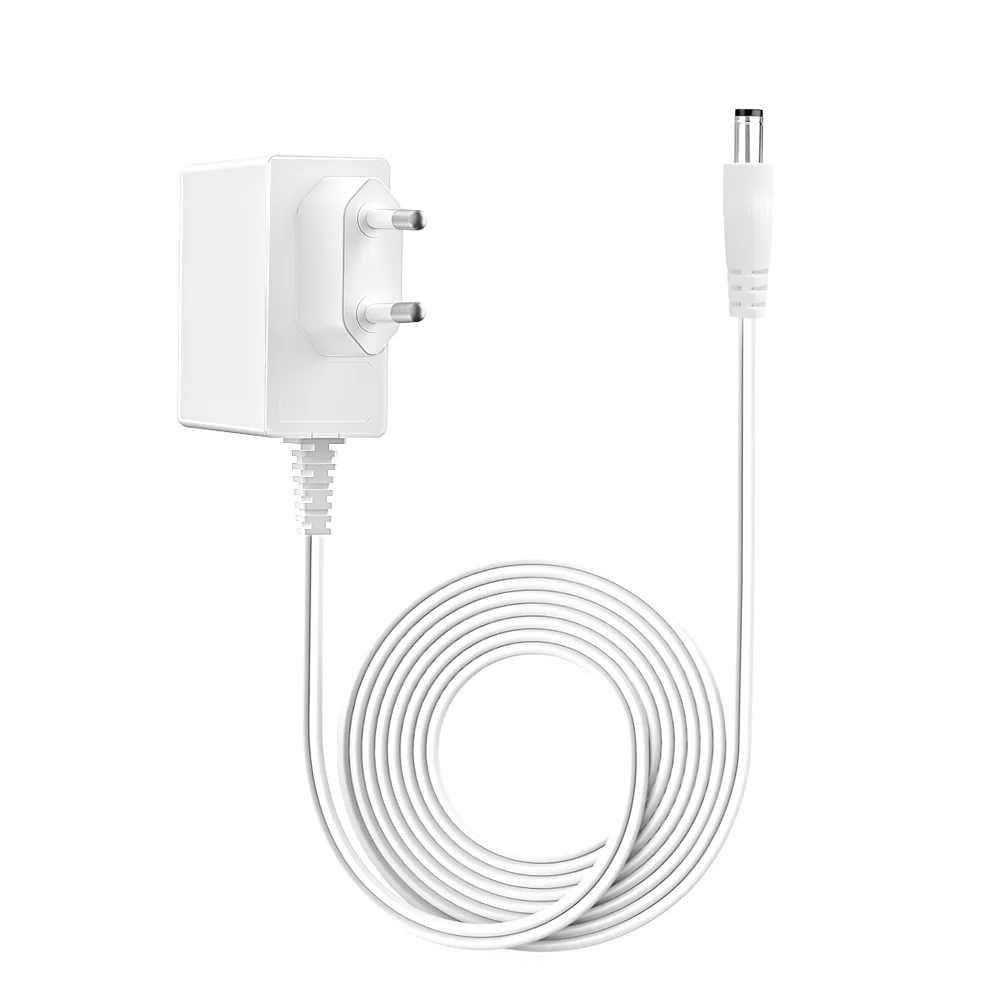 12V 2A White Power Supply Adapter EU Plug AC/DC Wall Charger for CCTV Security Camera LED Strip Desktop Speaker Router Printer