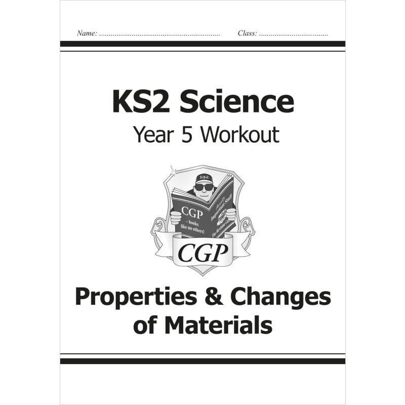 KS2 Science Year Five Workout Properties  Changes Of Materials CGP Books Coordination Group Publications 9781782940890 Book