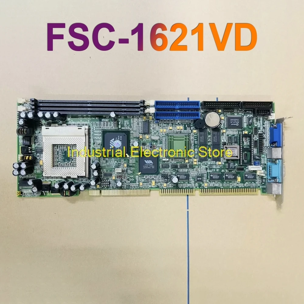 

For EVOC Industrial Motherboard Socket 370 CPU Card FSC-1621VD