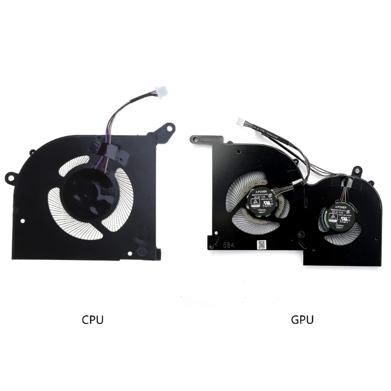 

CPU GPU Fan Laptop Cooling Fan DC 5V 1.0A 4-pin 4-wires for MSI GS66 WS66 Stealth 10SD 10SE Laptop Part Brushless Motor Dropship