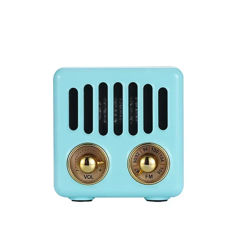 

mini audio radio indoor household portable bluetooth speakers Hot Bluetooth selling private model creative speaker