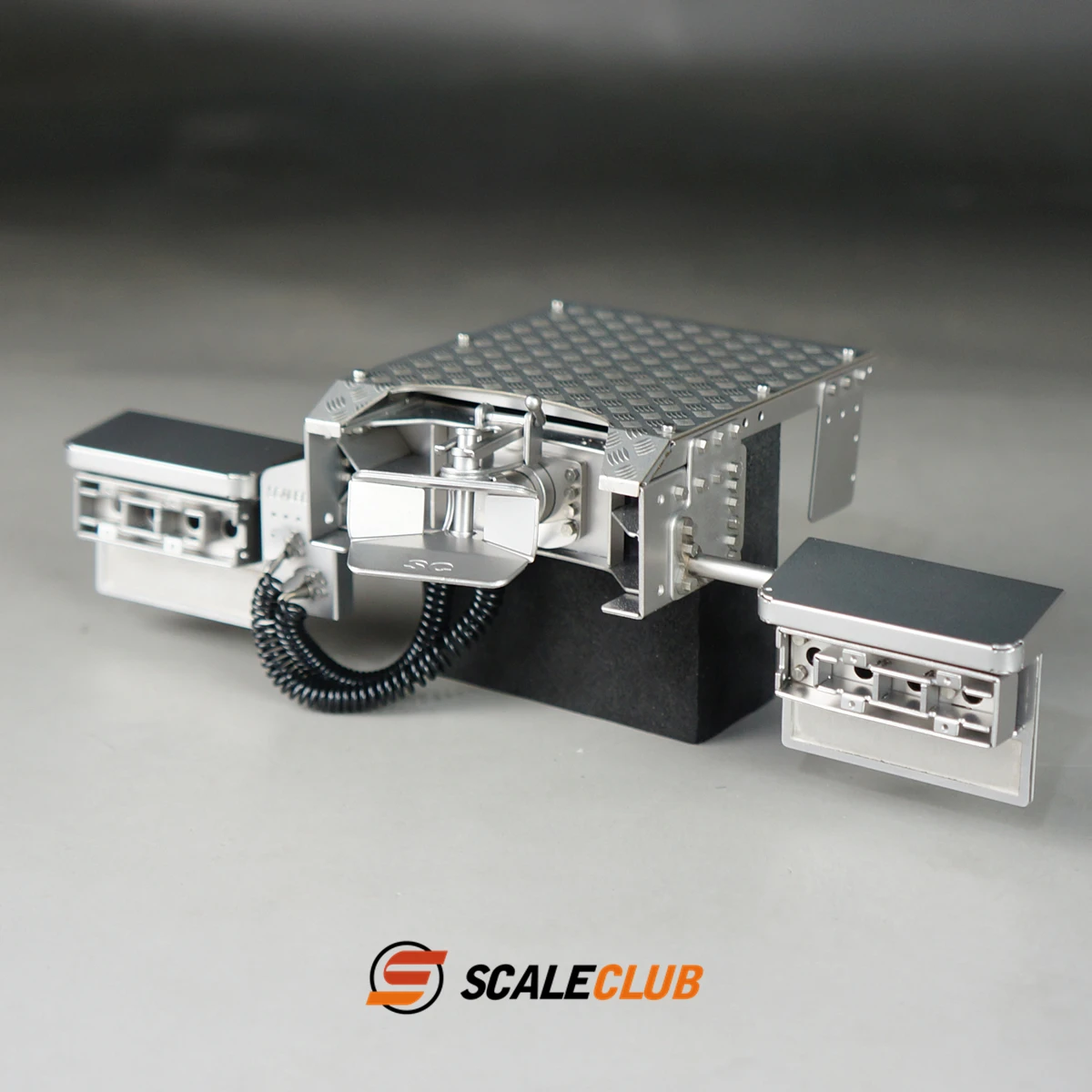 Scaleclub Model  1/14 Heavy Drag Head Upgrade Metal Tail Beam For Tamiya Oka  Lesu For Volvo Car Parts  Rc Truck Trailer