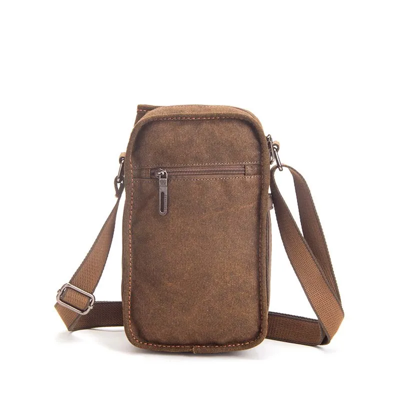 NEW Sale! 2025 Canvas Versatile Casual Shoulder Messenger Bags For Men Retro Travel Bag