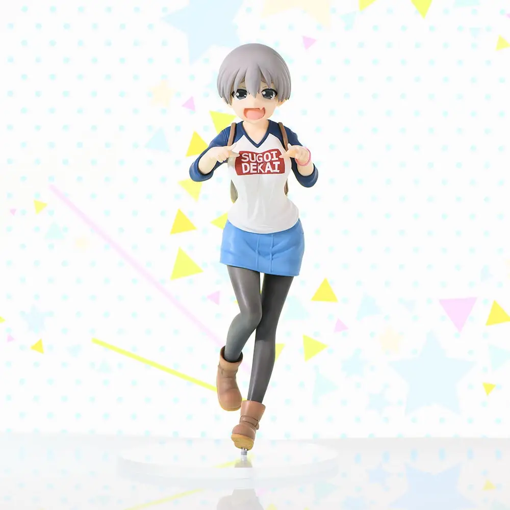 

No box 21CM lowest promotional price Japanese original anime figure uzaki hana action figure collectible model toys for boys