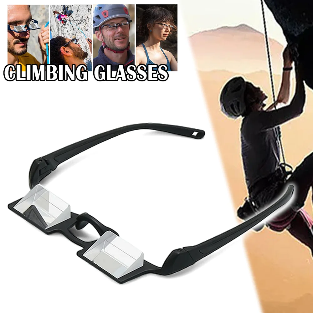 

Refraction Light Weight Belay Glasses Outdoor Rock Climbing Clear Prism Glasses Eyeglasses Hight Transparent Comfortable
