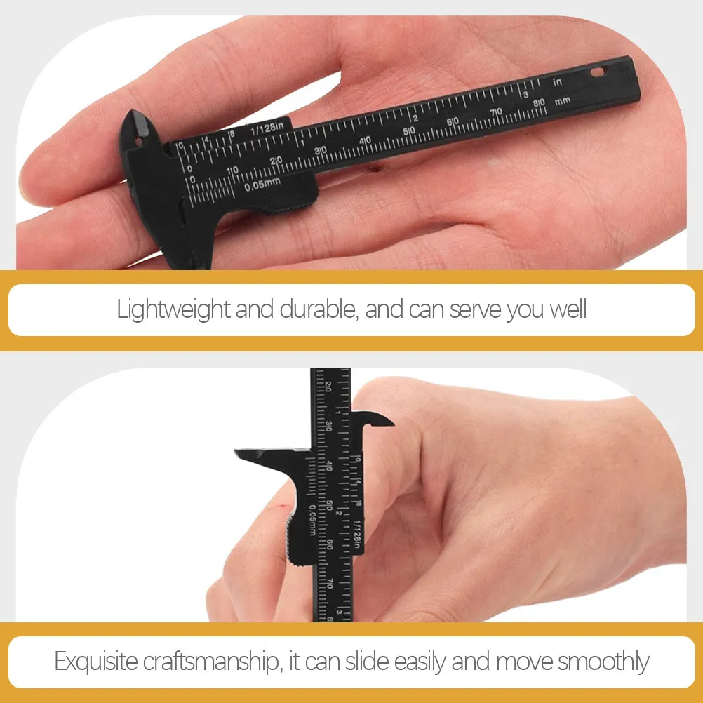 

10Pcs Double Scale Eyebrow Measuring Ruler Professional Sliding Caliper for Precise Brow Mapping Lightweight Makeup Measuring