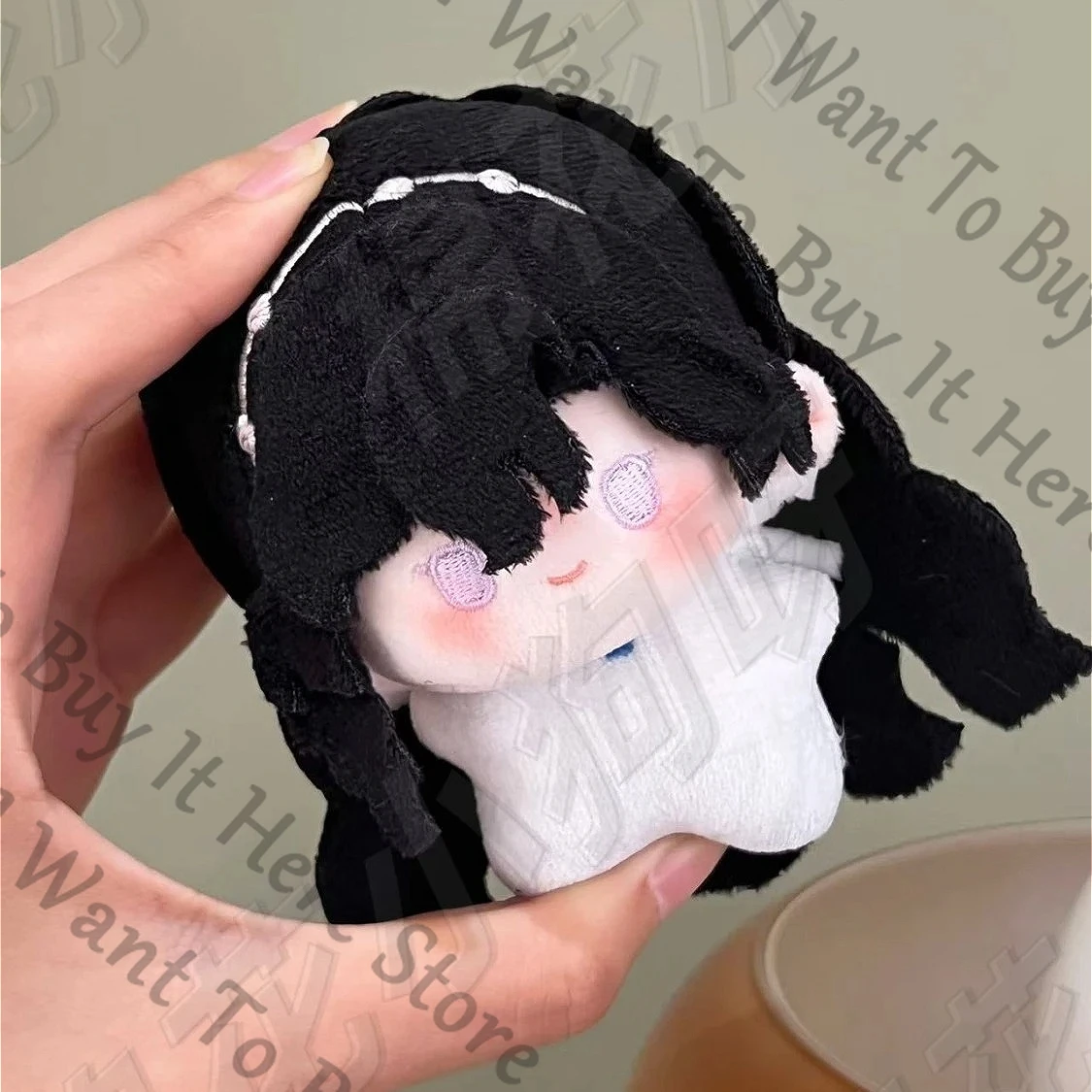 

10cm Anime Reverse:1999 Isolde Cosplay Cartoon Cotton Fluffy Maumet Keychain Keyring Stuffed Animal Puppet Pendants Widget Gift