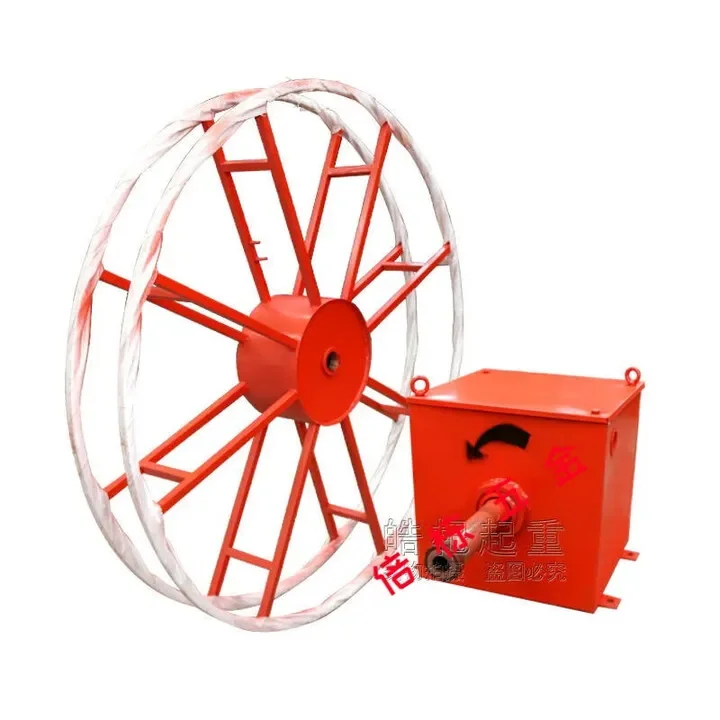 Cable reel gantry crane cable reel clockwork spring type cable drum driving