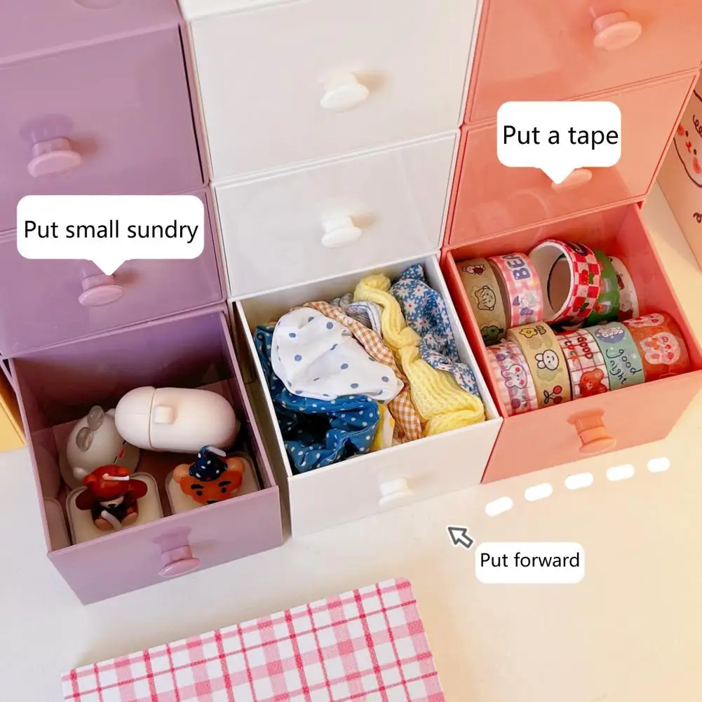 Sundries Box Useful Eco-friendly Storage Box Makeup Container Cosmetics Jewelry Storage Box Birthday Gift