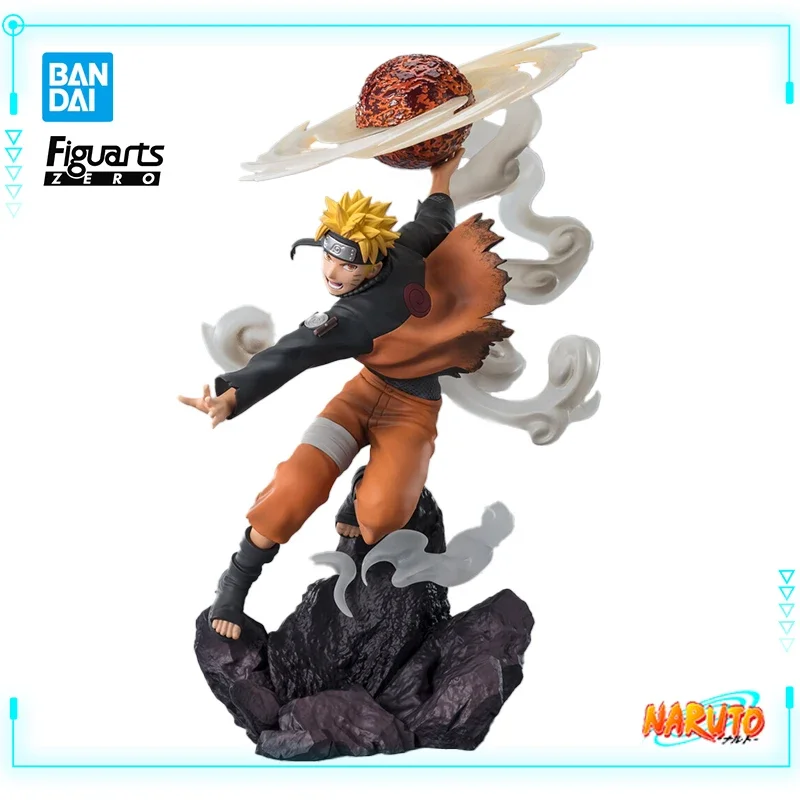 

Bandai оригинальная подлинная аниме Наруто Шипууден Узумаки Наруто Чу Часен Экстринская битва Фигурки ЧУДЕ 24 см Модель игрушки Фигурки