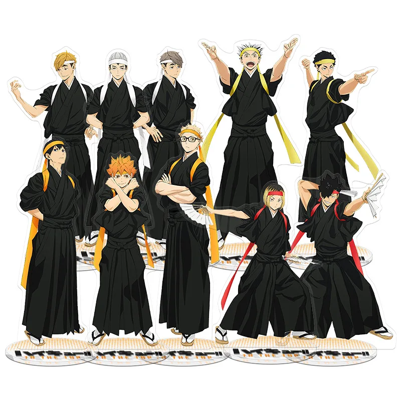 Haikyuu!! Premium Anime Acrylic Figure Display Stand Hinata Shoyo Kageyama Tobio Sawamura Daichi Keychain Accessories Choice