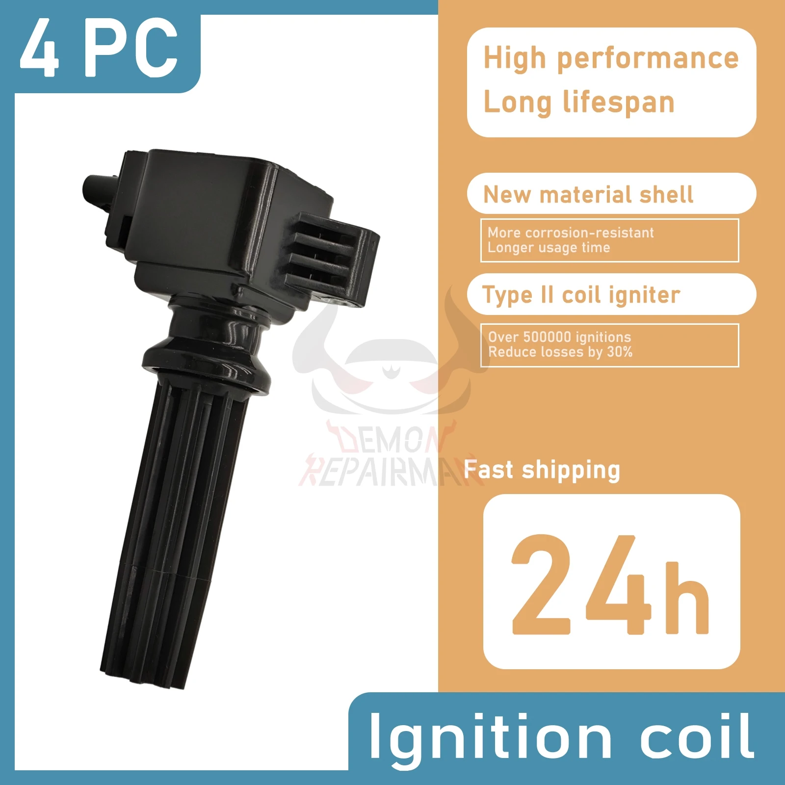 Ignition Coil For Ford Fusion Focus Mustang Escape Explorer Volvo S60 S80 V60 V70 XC60 Lincoln MKC MKT UF670 CM5Z12029A JDE30294