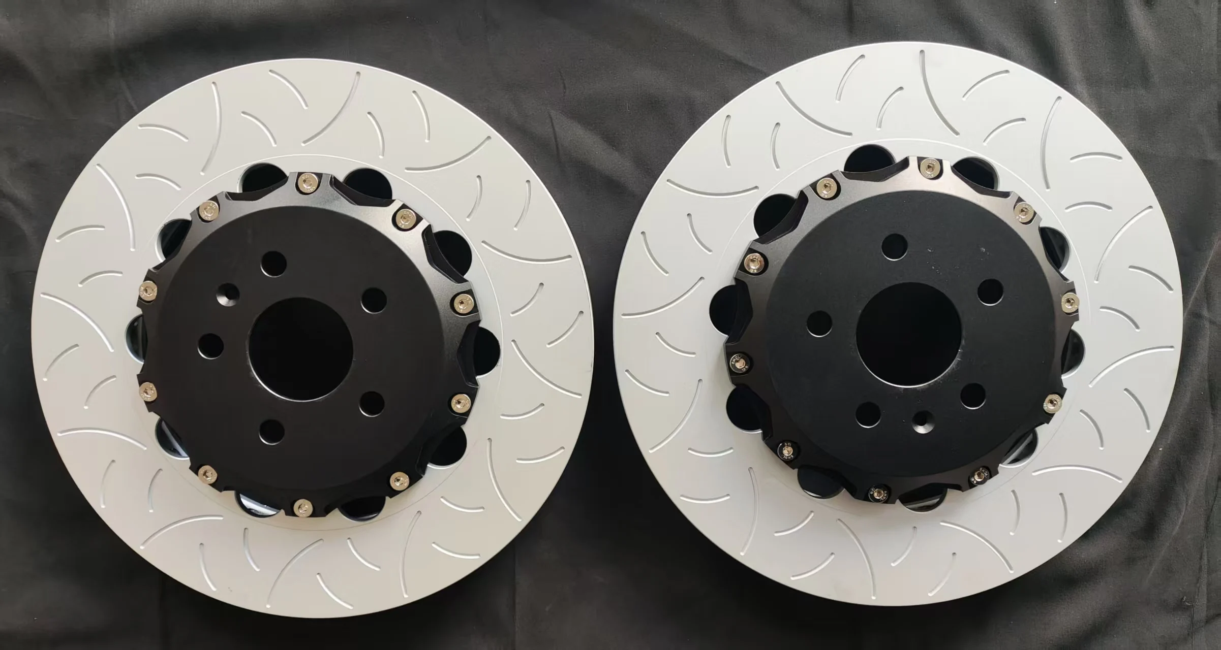 For Front 369*34mm 2-piece Brake Disc Good Quality Custom Rotor 8V0615301S for Audi