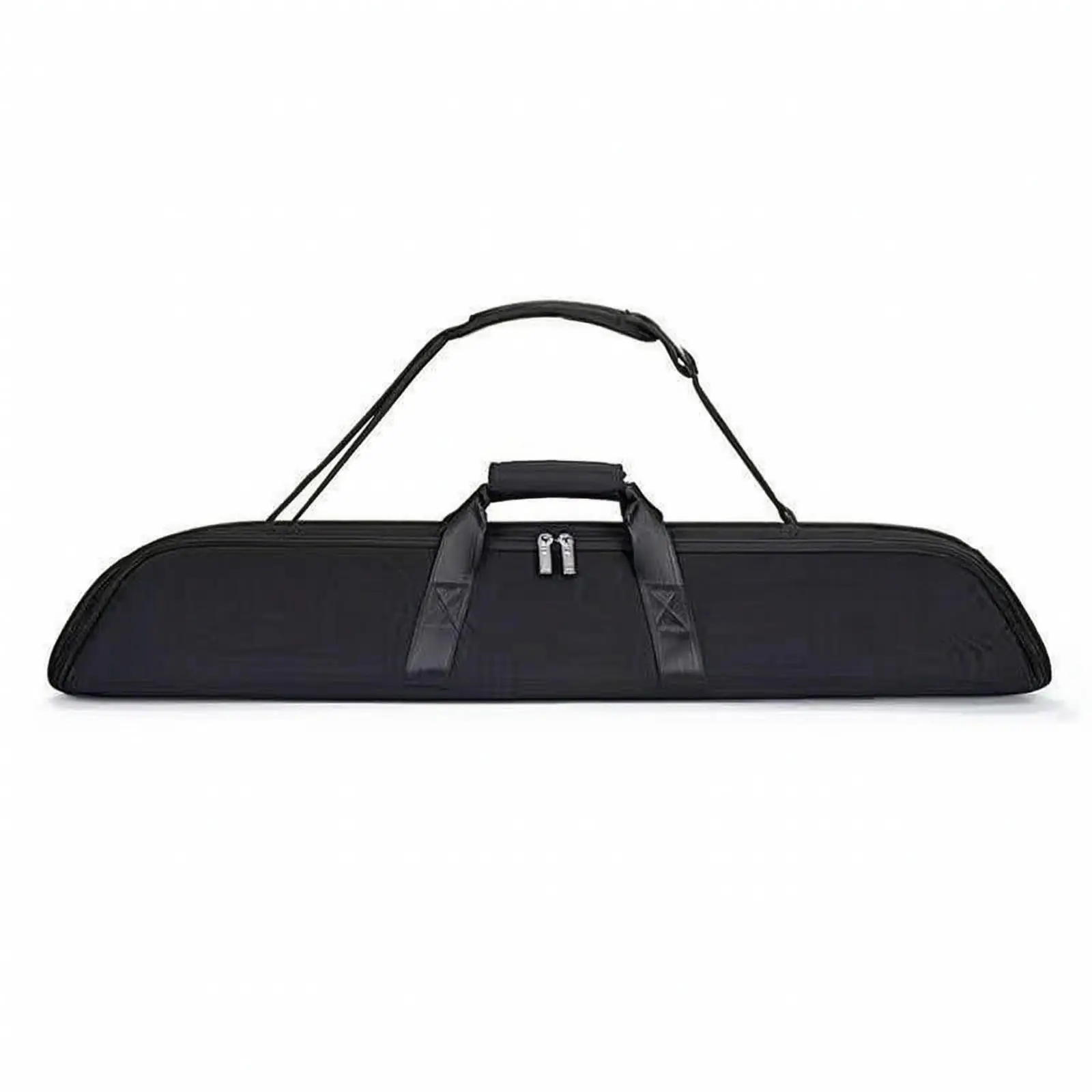 Billiard Cue Sleeve with Shoulder Strap for Pool Stick Storage Padded Oxford Cloth Nylon Case for League Play