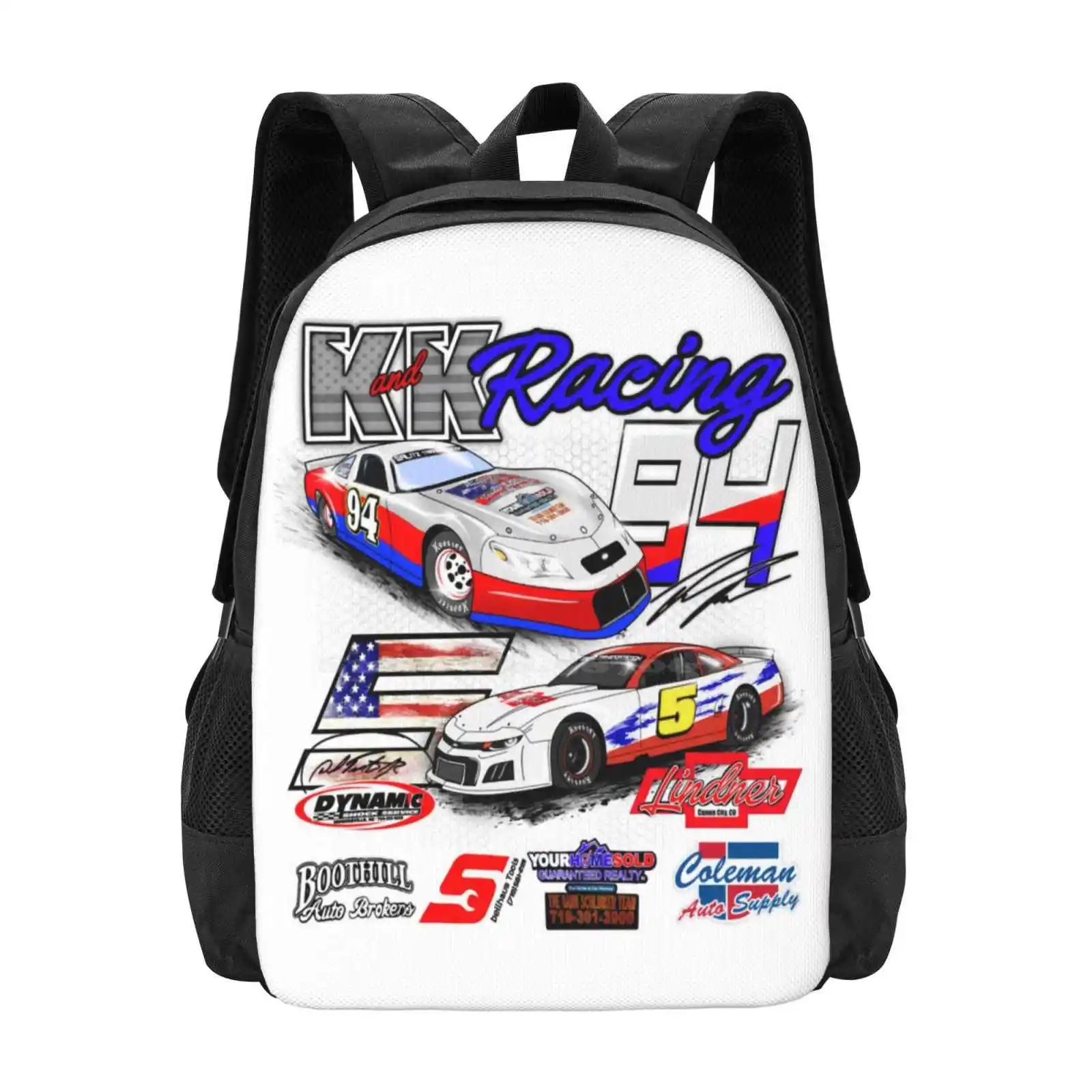 K&K Racing 2023 Hot Sale Schoolbag Backpack Fashion Bags K K Racing 2023 Brock Berry