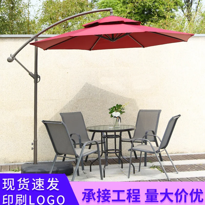Parasols, outdoor umbrellas, courtyard umbrellas, garden terraces, large sun umbrella sheds, outdoor stalls, outdoor banana
