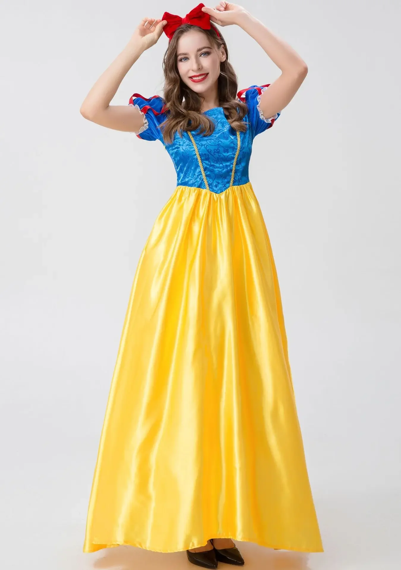 Halloween Female Cosplay Snow White Fancy Masquerade Costume