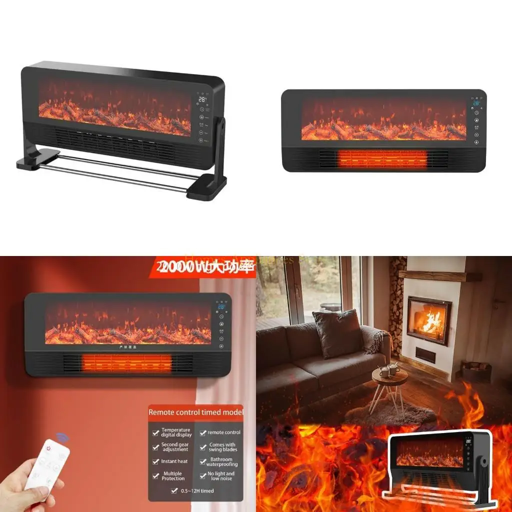 

D0AB Portable Auto Heater Overheat Tool Installation ABS Construction