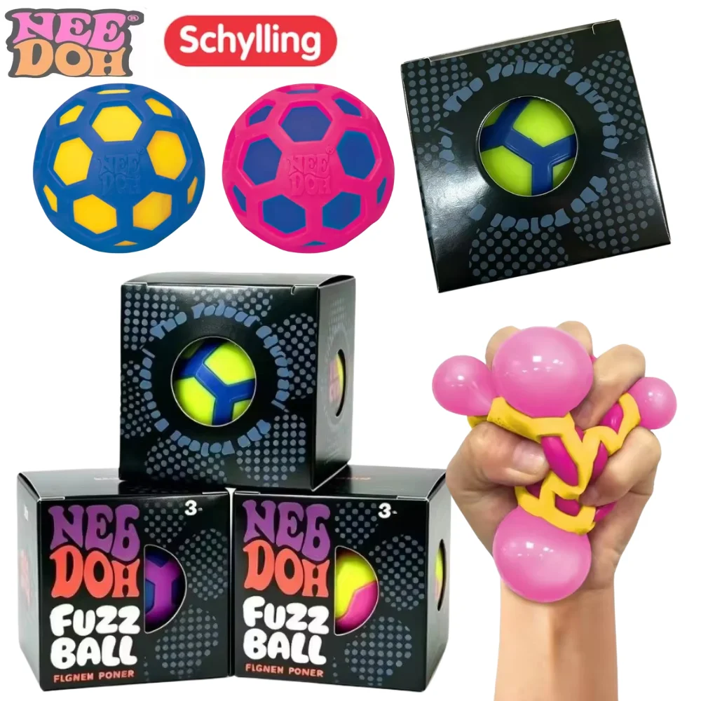 Schylling Atomic Nee Doh Stress Ball Stress Relief Sensory Toy Party Gift for Kids and Adults - view 4