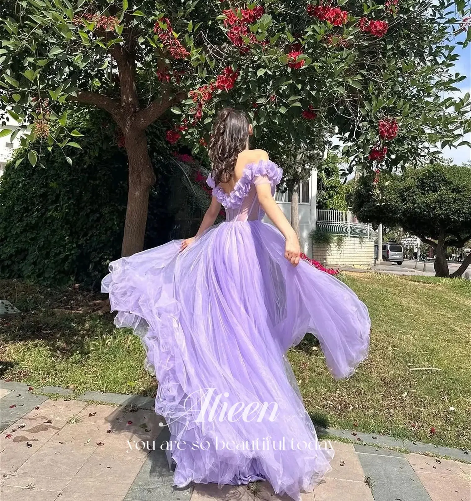 Aileen FBساتة ชุดราตรียาวชุดราตรีหรูหรา 2025 ที่กําหนดเอง Robes De Soirée Vestidos De Fiesta โอกาสพิเศษ