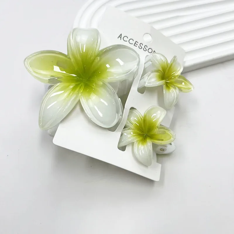 

Европейский набор цветов яиц, заколка для волос с трансграничным цветком, женская модная заколка для отдыха в виде акулы, аксессуар для волос на затылке