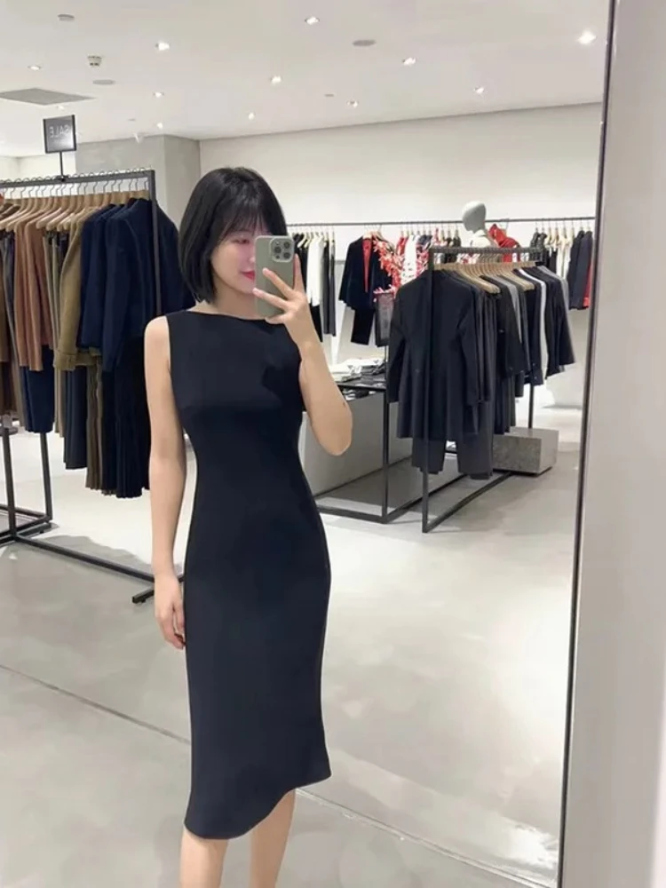 Luxury Brand Same 2026 Summer New Slim Fit Dress Fishtail Skirt