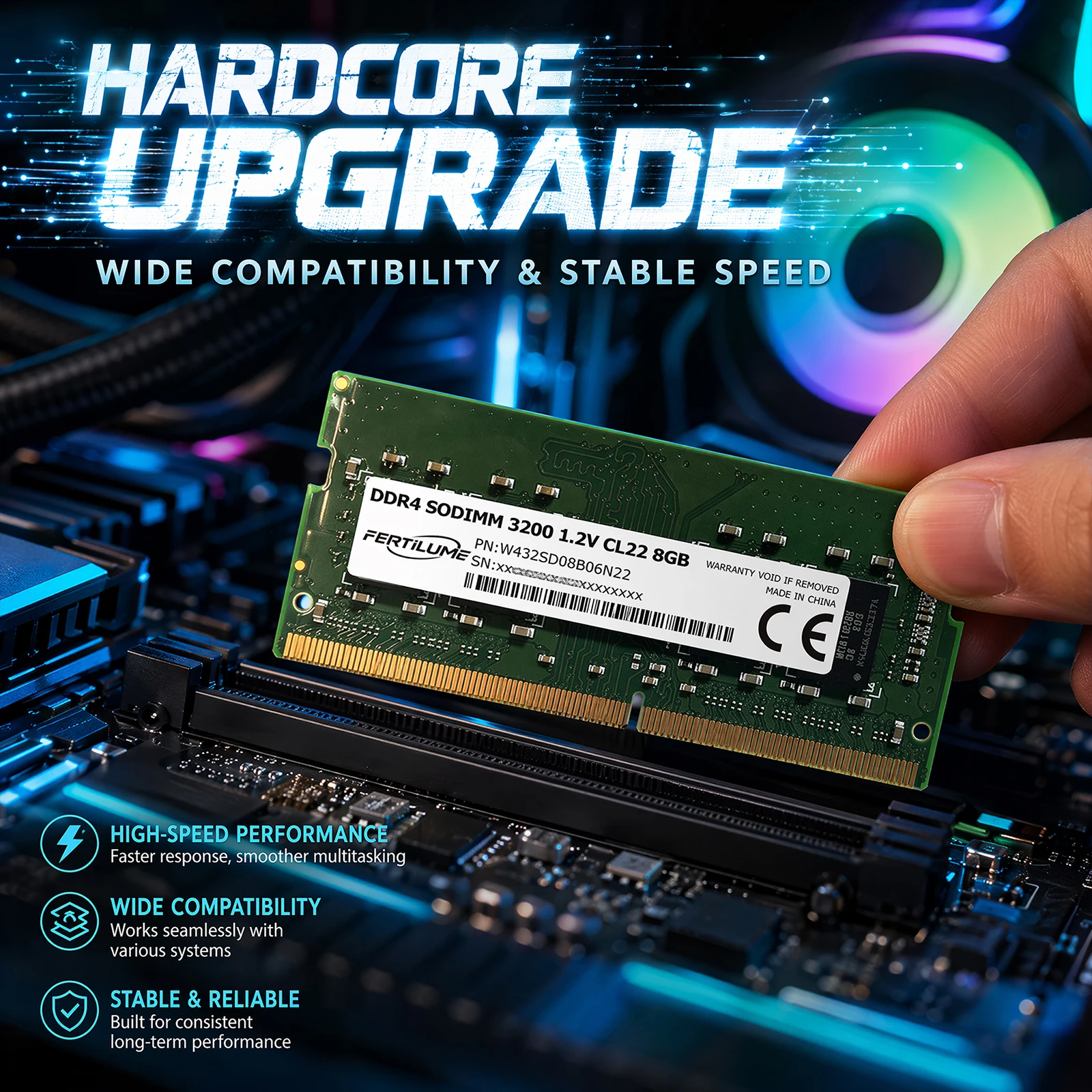 DDR4 SODIMM 3200MHz RAM 8GB 16 - Memory Ram Upgrade review and price