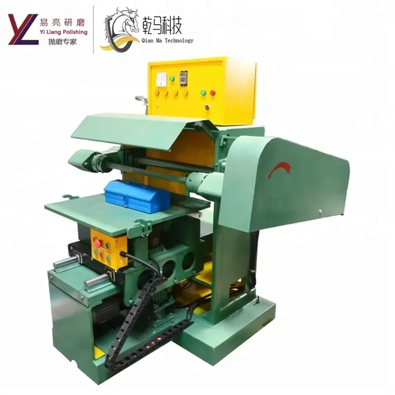 Yi-Liang Single Shaft Wire Drawing & Polishing Machine for Metal Surface Door Hinges Mirror Finish 380V 7.5kW