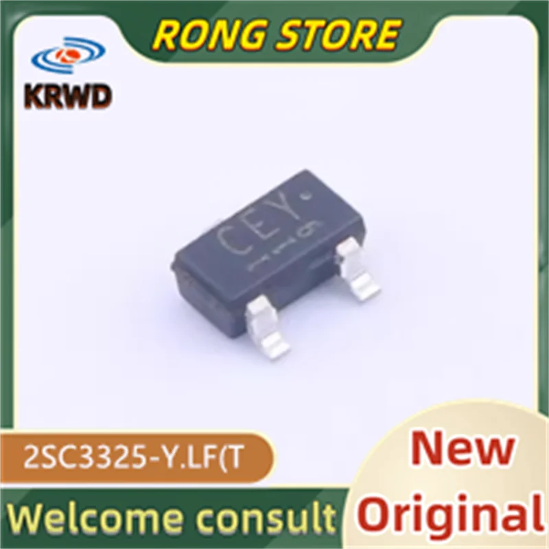 100PCS CEY New and Original Chip IC SOT23 2SC3325-Y.LF(T 2SC3325-Y 2SC3325 3325