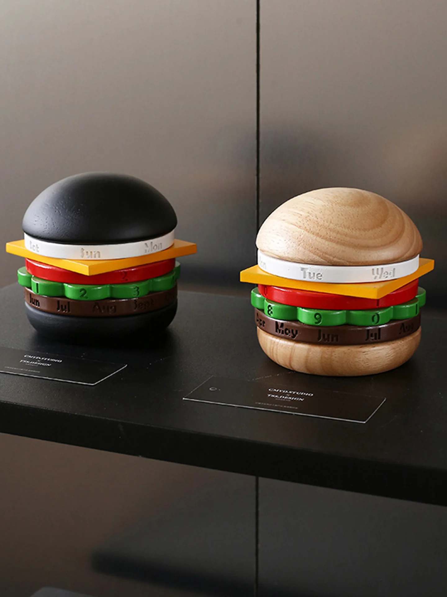 burger-rotatif-creatif-de-bureau-ornements-decoratifs-cn-cadeaux-d'anniversaire-et-de-nouvel-an-ornement-de-bibliotheque-d'etude-de-chine