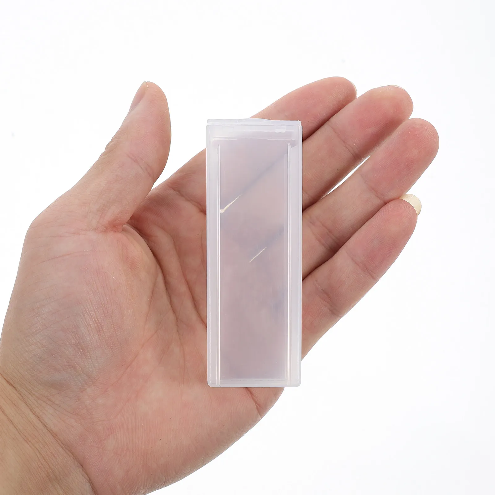 

10Pcs Microscope Slide Storage Holder Plastic Box Laboratory Slide Organizer Storage for Pathology Samples