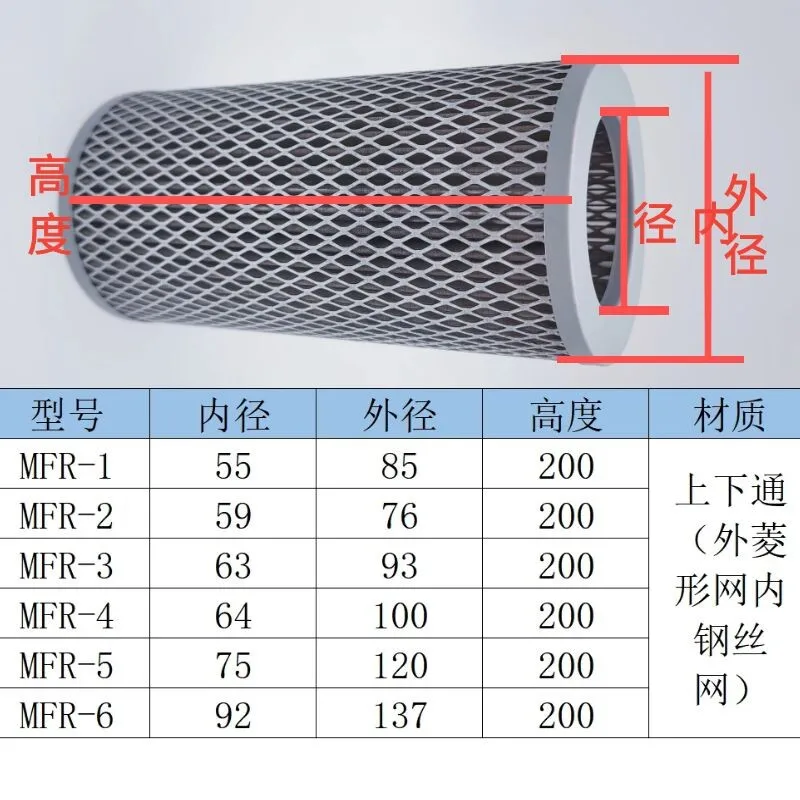 MFR Self-sealing Oil Suction Filter Injection Molding Machine Element Filter Screen Hydraulic Oil Accessories