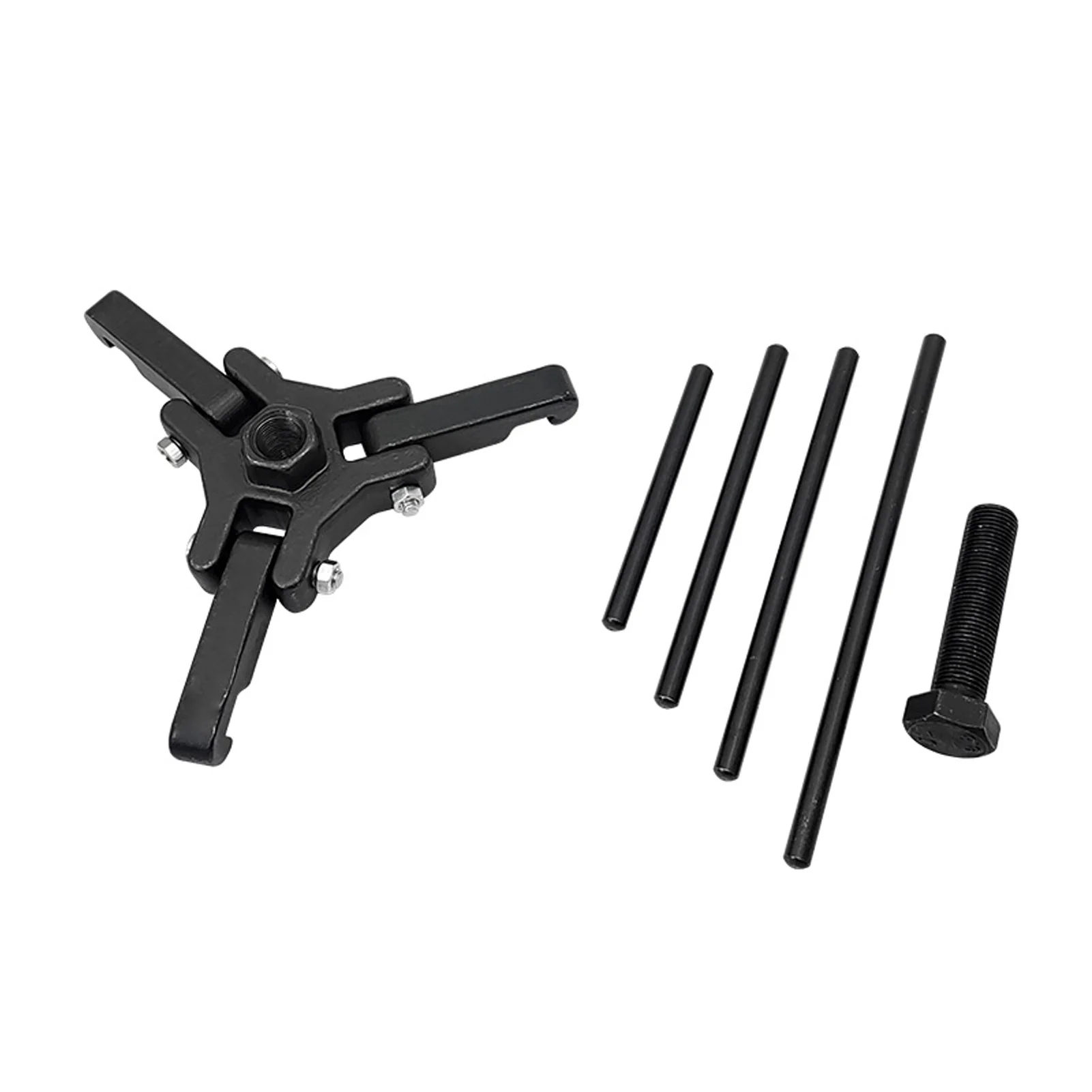 

Flywheel Crankshaft Pulley Harmonic Balancer Puller Tool Easy To Use Compact Heavy Duty 3 Jaw for Cars for 3/8in Drives