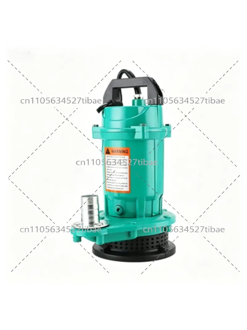 220V 50Hz 110V 60Hz High Lift Large Flow Household Submersible Pump, AC Aluminum Shell Water Pump